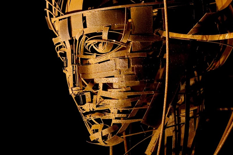 Recycled Art Sculpture